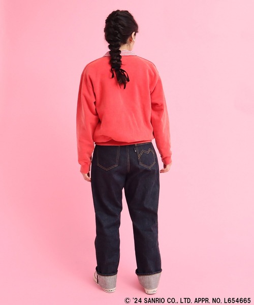 CHILD WOMAN(チャイルドウーマン)の「【WEB・原宿路面店限定】SANRIO/サンリオ HELLOKITTY/ハローキティ×CHILDWOMAN プリントスウェット(スウェット・レディース・ネイビー/レッド・FREE)」の18枚目の写真