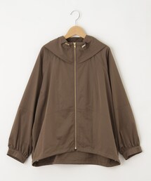 qout（コウト） 裾ドロストフーデッドブルゾン