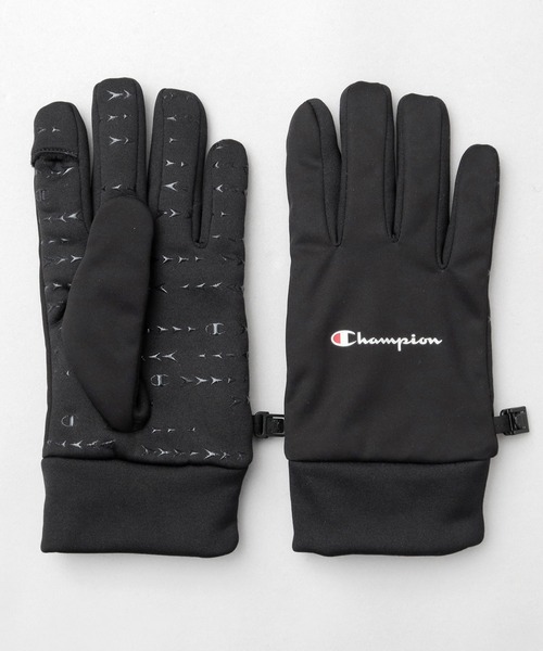 Champion(チャンピオン)の「ストレッチ 防風 グローブ(手袋)(手袋・メンズ・ブラック・FREE)」の7枚目の写真
