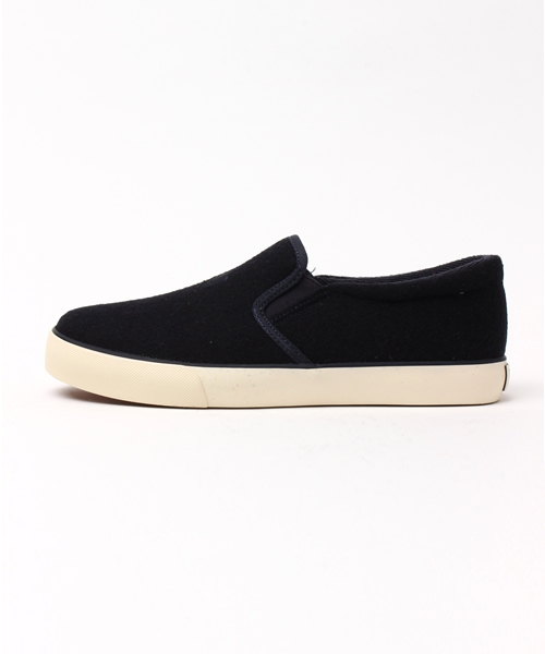 POLO RALPH LAUREN（ポロ ラルフ ローレン）の「ジュニア ウィメンズ ポロ ラルフローレン ウール スリッポンスニーカー POLO SETH SLIP ON WOOL Jr（スニーカー・レディース・ブラック/グレー/ネイビー・23cm/25cm/23.5cm/24cm/24.5cm）」の11枚目の写真
