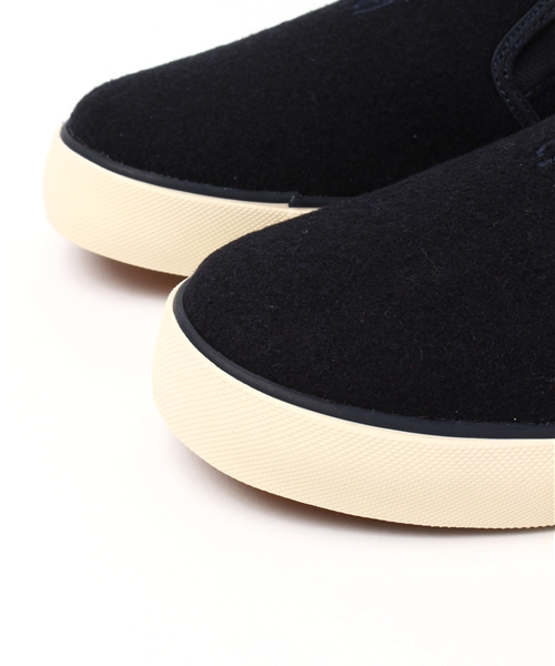 POLO RALPH LAUREN（ポロ ラルフ ローレン）の「ジュニア ウィメンズ ポロ ラルフローレン ウール スリッポンスニーカー POLO SETH SLIP ON WOOL Jr（スニーカー・レディース・ブラック/グレー/ネイビー・23cm/25cm/23.5cm/24cm/24.5cm）」の6枚目の写真