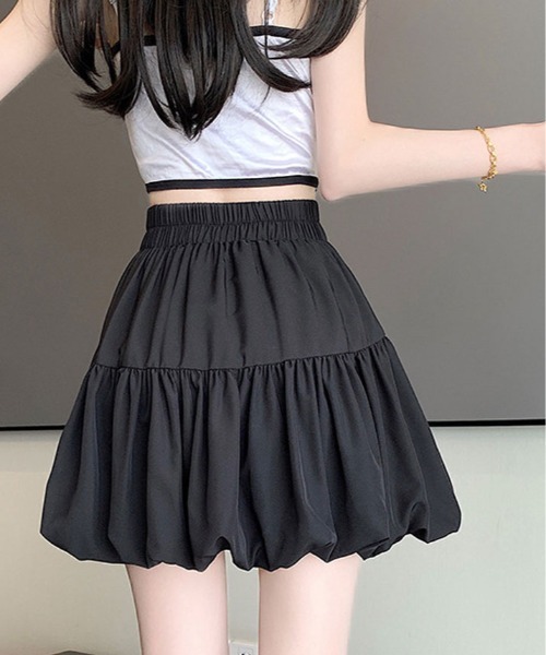 スカート andwang Kirakira mini skirt 002 Black andwang Kirakira mini skirt 002 Black