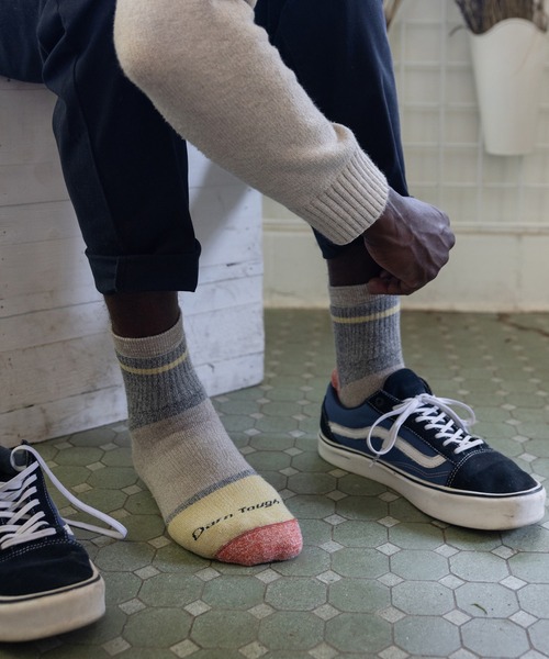 DARN TOUGH VERMONT(ダーンタフバーモント)の「DARN TOUGH/ダーンタフ 6118 Home Base Shorty Heavyweight Lifestyle Sock(ソックス/靴下・メンズ・A・MEDIUM/LARGE)」の5枚目の写真
