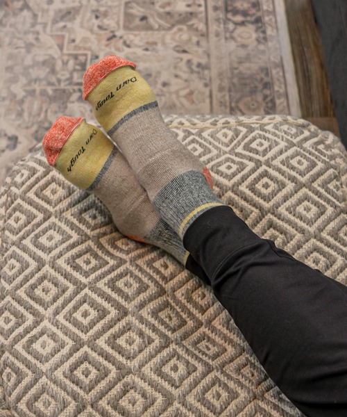 DARN TOUGH VERMONT(ダーンタフバーモント)の「DARN TOUGH/ダーンタフ 6118 Home Base Shorty Heavyweight Lifestyle Sock(ソックス/靴下・メンズ・A・MEDIUM/LARGE)」の4枚目の写真