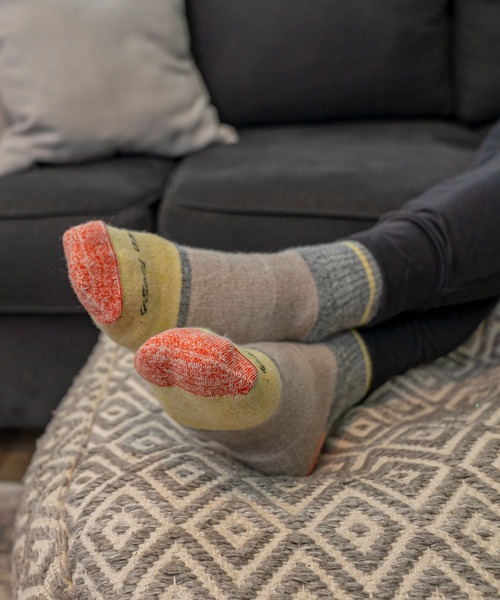 DARN TOUGH VERMONT(ダーンタフバーモント)の「DARN TOUGH/ダーンタフ 6118 Home Base Shorty Heavyweight Lifestyle Sock(ソックス/靴下・メンズ・A・MEDIUM/LARGE)」の3枚目の写真