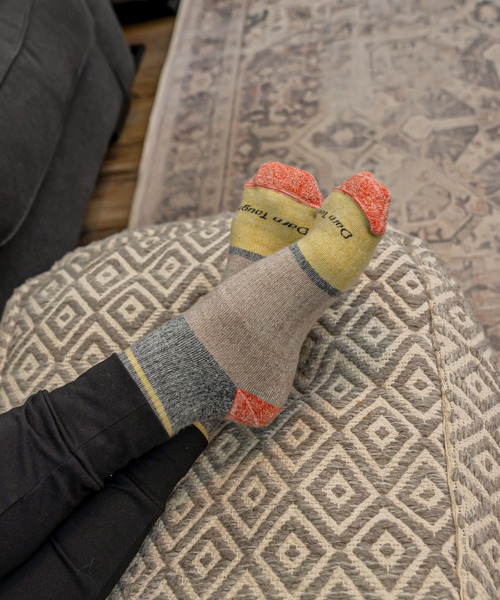 DARN TOUGH VERMONT(ダーンタフバーモント)の「DARN TOUGH/ダーンタフ 6118 Home Base Shorty Heavyweight Lifestyle Sock(ソックス/靴下・メンズ・A・MEDIUM/LARGE)」の2枚目の写真