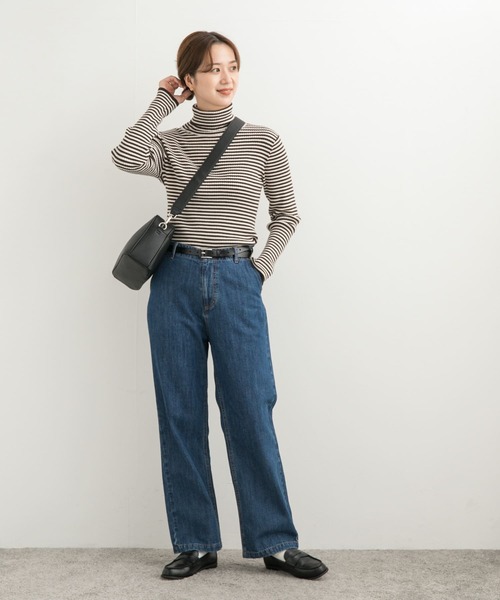 URBAN RESEARCH DOORS（アーバンリサーチドアーズ）の「ボーダーリブタートル（ニット/セーター・レディース・その他3/その他2/その他1・MEDIUM）」の11枚目の写真