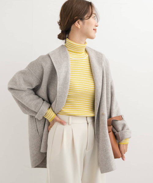 URBAN RESEARCH DOORS（アーバンリサーチドアーズ）の「ボーダーリブタートル（ニット/セーター・レディース・その他3/その他2/その他1・MEDIUM）」の12枚目の写真