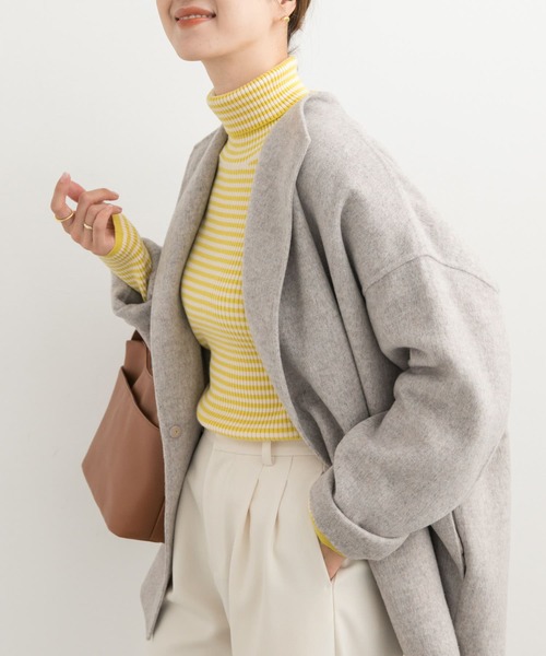 URBAN RESEARCH DOORS（アーバンリサーチドアーズ）の「ボーダーリブタートル（ニット/セーター・レディース・その他3/その他2/その他1・MEDIUM）」の15枚目の写真