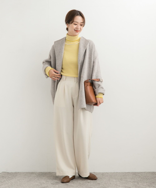 URBAN RESEARCH DOORS（アーバンリサーチドアーズ）の「ボーダーリブタートル（ニット/セーター・レディース・その他3/その他2/その他1・MEDIUM）」の16枚目の写真