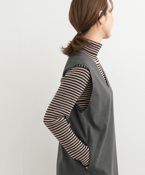 URBAN RESEARCH DOORS（アーバンリサーチドアーズ）の「ボーダーリブタートル（ニット/セーター・レディース・その他3/その他2/その他1・MEDIUM）」の22枚目の写真