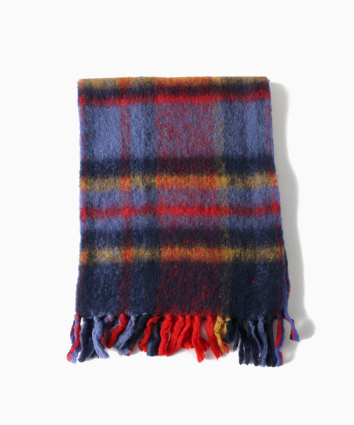 417 EDIFICE（フォーワンセブンエディフィス）の「MOISMONT / モワモン  Echarpe 760（マフラー・メンズ・ブルー/ネイビー・FREE）」の2枚目の写真