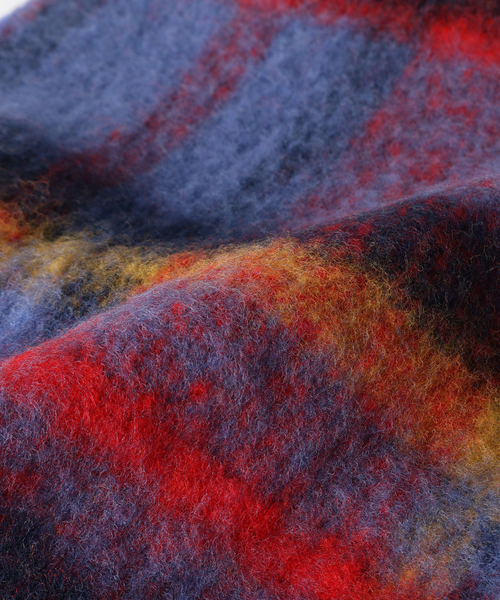 417 EDIFICE（フォーワンセブンエディフィス）の「MOISMONT / モワモン  Echarpe 760（マフラー・メンズ・ブルー/ネイビー・FREE）」の4枚目の写真