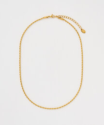 DISCOAT | 【GOLDY】ステンレスツイストチェーンネックレス(ネックレス)