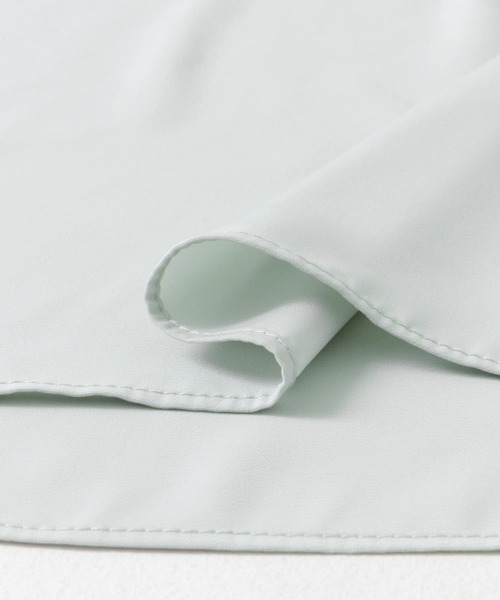 URBAN RESEARCH DOORS（アーバンリサーチドアーズ）の「ボタンポイントタックブラウス（シャツ/ブラウス・レディース・ライトブルー/オフホワイト・MEDIUM）」の12枚目の写真