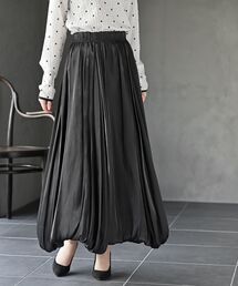 シャイニーバルーンロングスカート