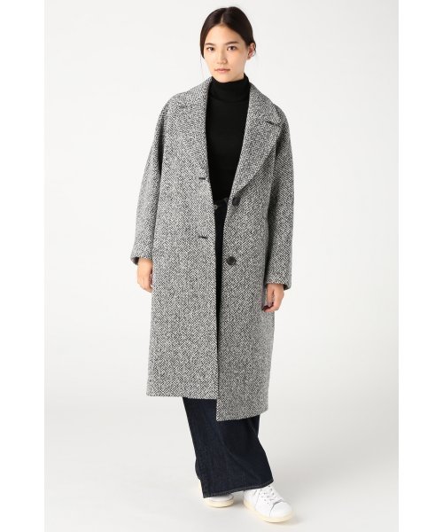 JOURNAL STANDARD（ジャーナルスタンダード）の「リブボーダームジ タートルネックプルオーバー#（ニット/セーター・レディース・チャコールグレー/ホワイト系その他/ブラック/アイボリー・FREE）」の14枚目の写真