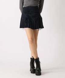 FOREVER 21 | 【2025SS】レースレイヤードプリーツミニスカート(スカート)