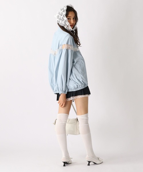 FOREVER 21(フォーエバー トゥエンティーワン)の「【2025SS】レースレイヤードプリーツミニスカート(スカート・レディース・ネイビー/グレー・SMALL/MEDIUM)」の10枚目の写真