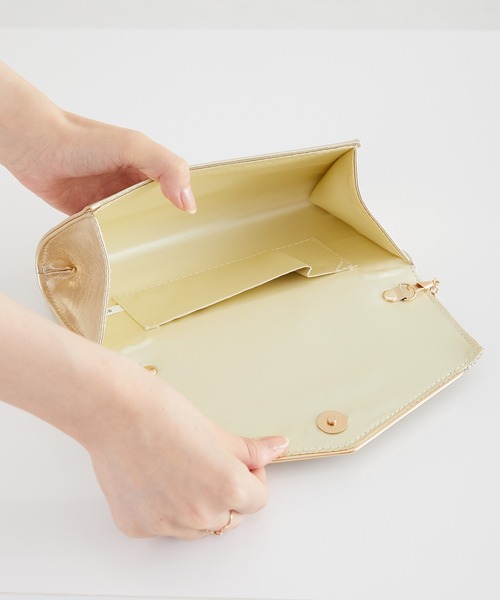 ORiental TRaffic（オリエンタルトラフィック）の「グリッタークラッチバッグ/MOB003（クラッチバッグ・レディース・シルバー/ゴールド・ﾌﾘ-）」の11枚目の写真