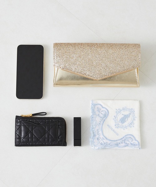 ORiental TRaffic（オリエンタルトラフィック）の「グリッタークラッチバッグ/MOB003（クラッチバッグ・レディース・シルバー/ゴールド・ﾌﾘ-）」の10枚目の写真