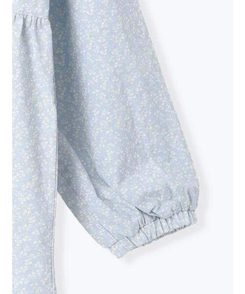 Samansa Mos2（サマンサ モスモス）の「花柄フリルカラーブラウス（シャツ/ブラウス・レディース・ブルー/ブラック/オフホワイト・F）」の14枚目の写真