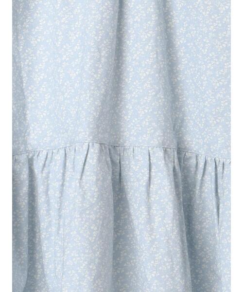 Samansa Mos2（サマンサ モスモス）の「花柄フリルカラーブラウス（シャツ/ブラウス・レディース・ブルー/ブラック/オフホワイト・F）」の11枚目の写真