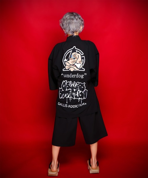 GALFY(ガルフィー)の「【別注】GA×GALFY-安定の甚平(シャツ/ブラウス・メンズ・ブラック/その他1・XL/L)」の8枚目の写真
