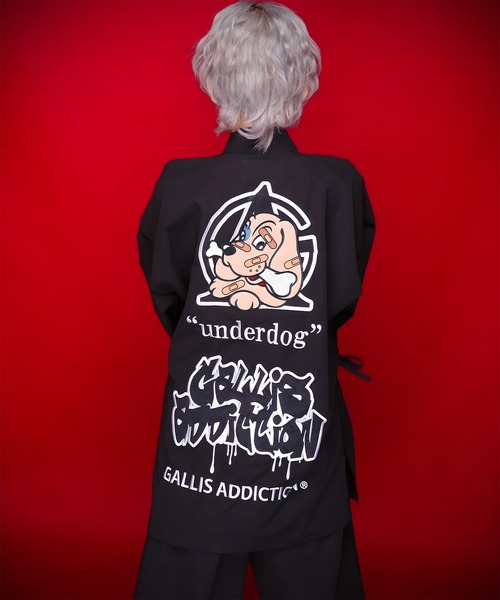 GALFY(ガルフィー)の「【別注】GA×GALFY-安定の甚平(シャツ/ブラウス・メンズ・ブラック/その他1・XL/L)」の7枚目の写真
