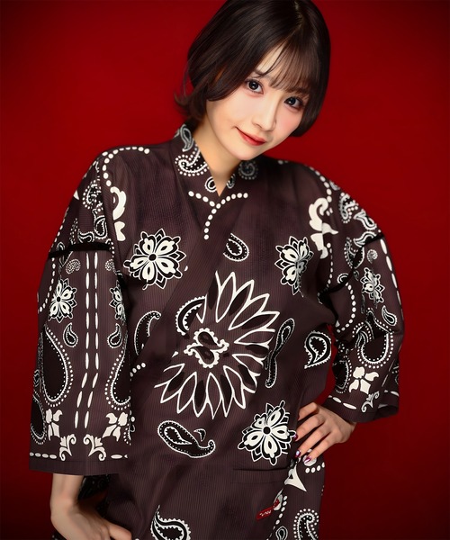 GALFY(ガルフィー)の「【別注】GA×GALFY-安定の甚平(シャツ/ブラウス・メンズ・ブラック/その他1・XL/L)」の11枚目の写真