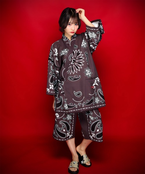 GALFY(ガルフィー)の「【別注】GA×GALFY-安定の甚平(シャツ/ブラウス・メンズ・ブラック/その他1・XL/L)」の16枚目の写真