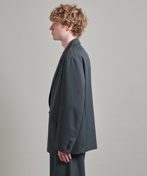 LOEFF（ロエフ）の「＜LOEFF＞ウール ギャバ ボックス ジャケット