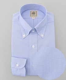 【Single Needle Tailoring / 形態安定】マイクログラフチェック シャツ / B.D.
