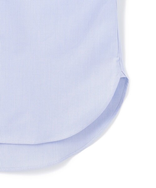 J.PRESS(ジェイプレス)の「【Single Needle Tailoring / 形態安定】マイクログラフチェック シャツ / B.D.(シャツ/ブラウス・メンズ・ネイビー系3・首回り43cm-裄丈86cm/首回り42cm-裄丈86cm/首回り41cm-裄丈85cm/首回り40cm-裄丈85cm/首回り39cm-裄丈84cm/首回り38cm-裄丈84cm/首回り37cm-裄丈82cm)」の7枚目の写真