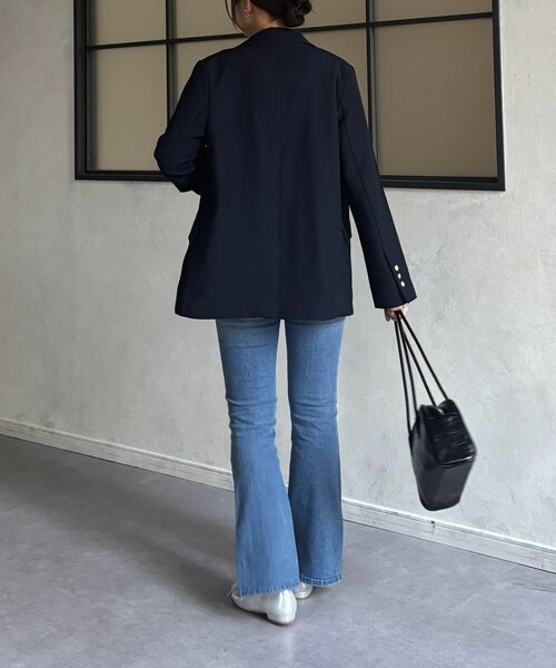 GOLDボタンテーラードジャケット（テーラードジャケット）｜Thevon