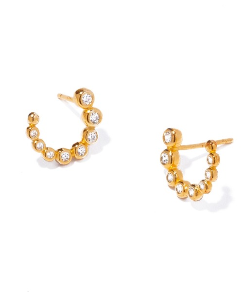 les bonbon（ルボンボン）の「【les bonbon】botanica stilla pierce/ボタニカ ステラ ピアス（ピアス（両耳用）・レディース・ゴールド・FREE）」の2枚目の写真