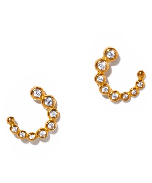 les bonbon（ルボンボン）の「【les bonbon】botanica stilla pierce/ボタニカ ステラ ピアス（ピアス（両耳用）・レディース・ゴールド・FREE）」の3枚目の写真