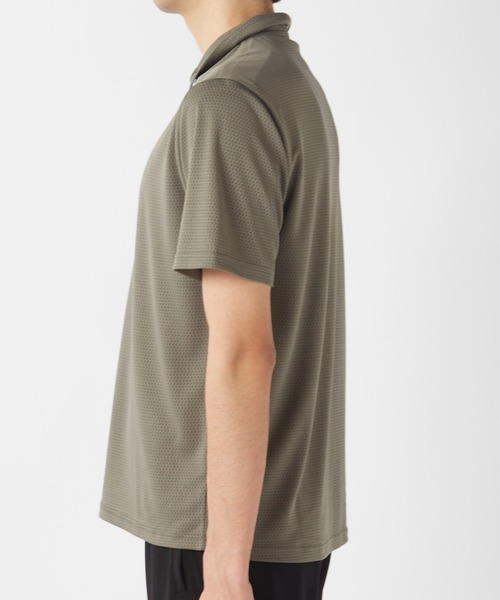 Kappa(カッパ)の「ジャガード柄半袖ポロシャツ(ポロシャツ・メンズ・オリーブ/ブラック/ネイビー・MEDIUM/LARGE/X-LARGE)」の10枚目の写真