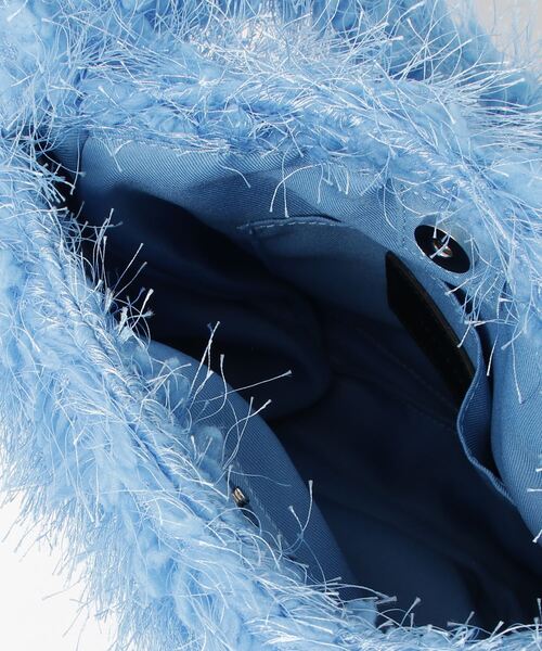 ROSE BUD（ローズバッド）の「フリンジボアショルダーバッグ（ショルダーバッグ・レディース・ブルー/ベージュ・ONE SIZE）」の16枚目の写真