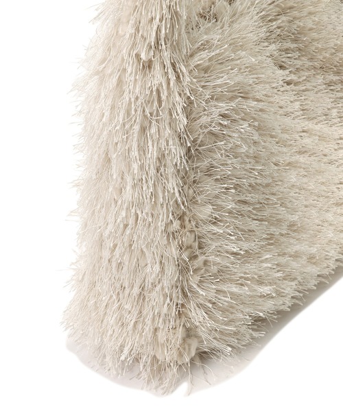 ROSE BUD（ローズバッド）の「フリンジボアショルダーバッグ（ショルダーバッグ・レディース・ブルー/ベージュ・ONE SIZE）」の9枚目の写真