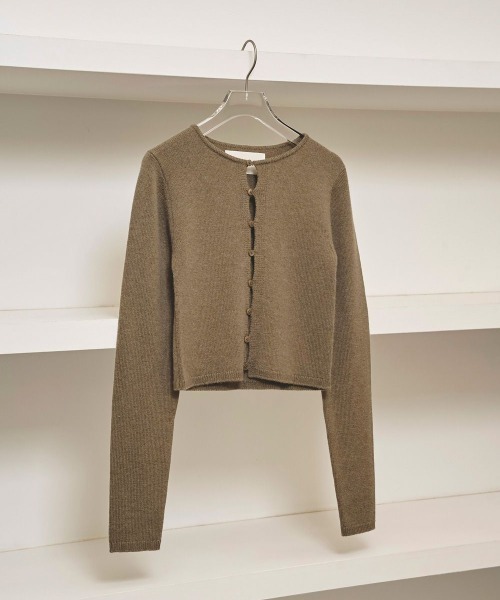 todayful 完売　ニットカーディガン TODAYFUL/トゥデイフル】Cashmere Compact Cardigan/カシミア