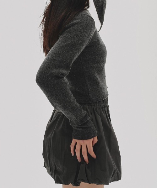 TODAYFUL（トゥデイフル）の「【TODAYFUL/トゥデイフル】Cashmere Compact Cardigan/カシミアコンパクトカーディガン/秋服（カーディガン/ボレロ・レディース・オリーブ/モカ/チャコールグレー・FREE）」の16枚目の写真