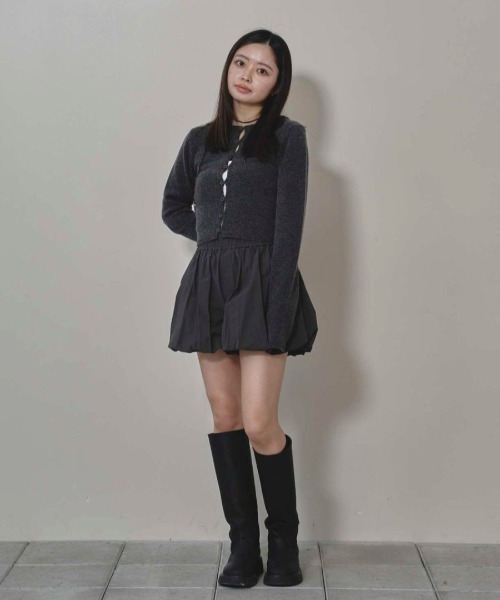 TODAYFUL/トゥデイフル】Cashmere Compact Cardigan/カシミア