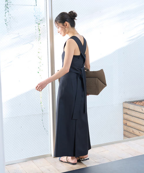 Rouge vif（ルージュヴィフ）の「【セットアップ対応】ビスチェリボンブラウス（ベスト・レディース・ブラック/アイボリー・フリー）」の9枚目の写真