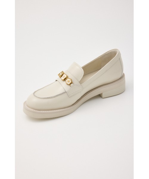 STACCATO（スタッカート）の「レトライクコインベルトローファー（スニーカー・レディース・ホワイト/ブラック・24cm/22.5cm/24.5cm/23.5cm/23cm）」の5枚目の写真