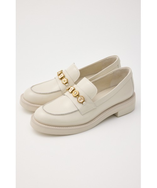 STACCATO（スタッカート）の「レトライクコインベルトローファー（スニーカー・レディース・ホワイト/ブラック・24cm/22.5cm/24.5cm/23.5cm/23cm）」の9枚目の写真