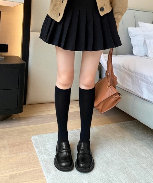 Miniministore(ミニミニストア)の「ローファー レディース PU ローヒール(ローファー・レディース・ブラック/ブラウン・24.5cm/25.0cm/22.5cm/23.0cm/23.5cm/24.0cm)」の16枚目の写真