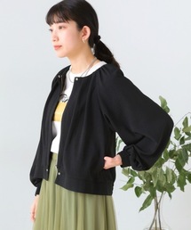 Bou Jeloud | 麻ライクショートブルゾン(ブルゾン)