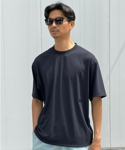 HELLY HANSEN（ヘリーハンセン）の「【HELLY HANSEN】S/S One Point Tee ショートスリーブワンポイントティー（Tシャツ/カットソー・メンズ・オレンジ/ブラック/オフホワイト・X-LARGE/MEDIUM/LARGE）」の3枚目の写真