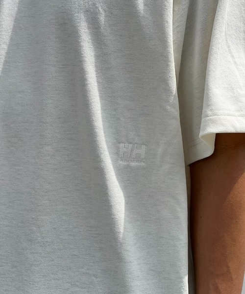 HELLY HANSEN（ヘリーハンセン）の「【HELLY HANSEN】S/S One Point Tee ショートスリーブワンポイントティー（Tシャツ/カットソー・メンズ・オレンジ/ブラック/オフホワイト・X-LARGE/MEDIUM/LARGE）」の4枚目の写真